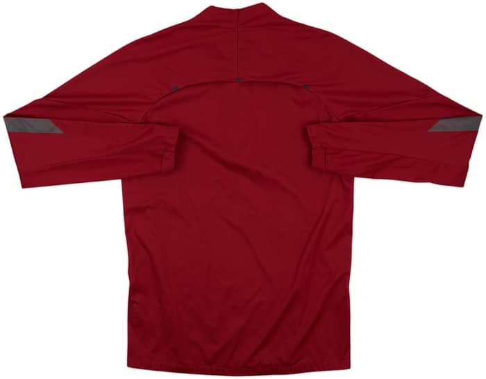 2021-22 Liverpool Player Issue Nike 1/4 Zip Training Top - 5/10 - (S)