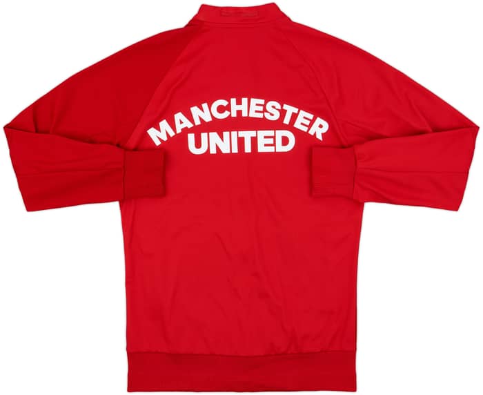 2016-17 Manchester United adidas Track Jacket - 8/10 - (M)