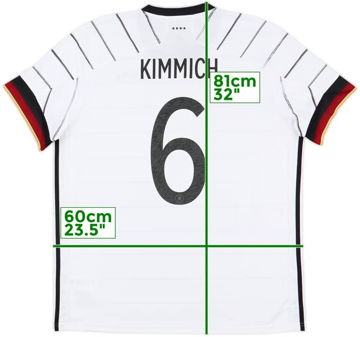 2020-21 Germany Home Shirt Kimmich #6 - 10/10 - (XL)