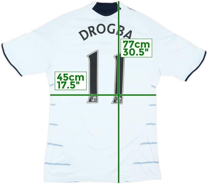 2009-10 Chelsea Third Shirt Drogba #11 - 8/10 - (S)