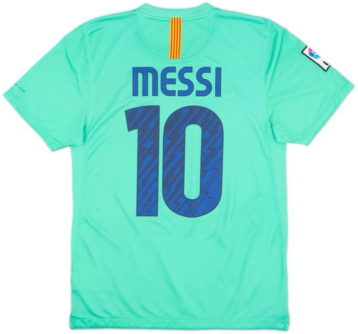 2010-11 Barcelona Away Shirt Messi #10 - 10/10 - (S)