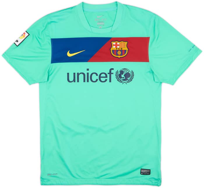 2010-11 Barcelona Away Shirt Messi #10 - 10/10 - (S)