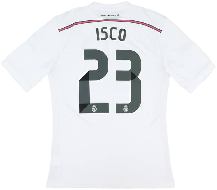 2014-15 Real Madrid Home Shirt Isco #23 - 8/10 - (M)