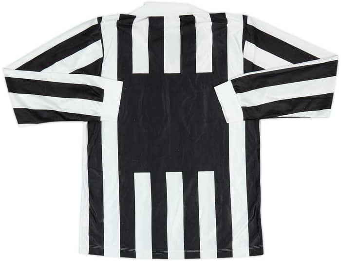 1991-92 Juventus Basic Home L/S Shirt - 8/10 - (M)