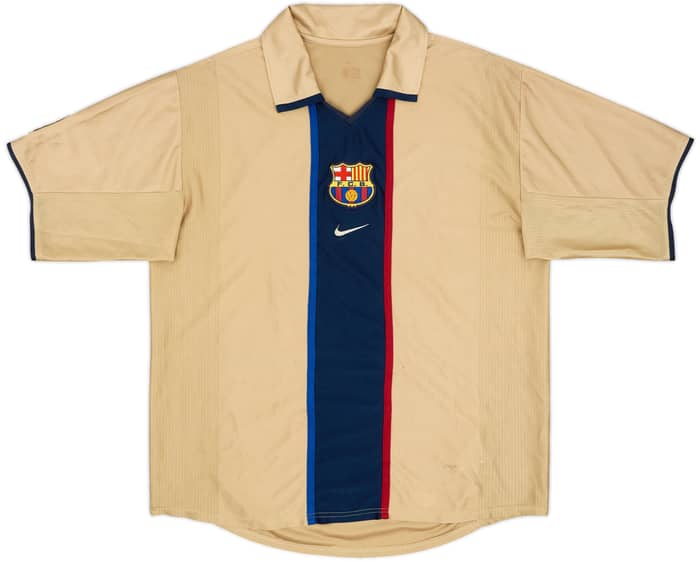 2001-03 Barcelona Away Shirt Rivaldo #10 - 8/10 - (XL)