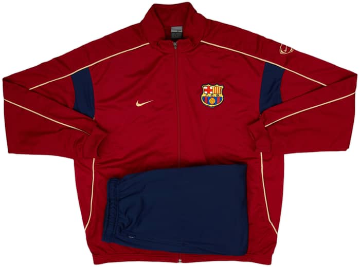 2002-03 Barcelona Nike Tracksuit - 8/10 - (XL)