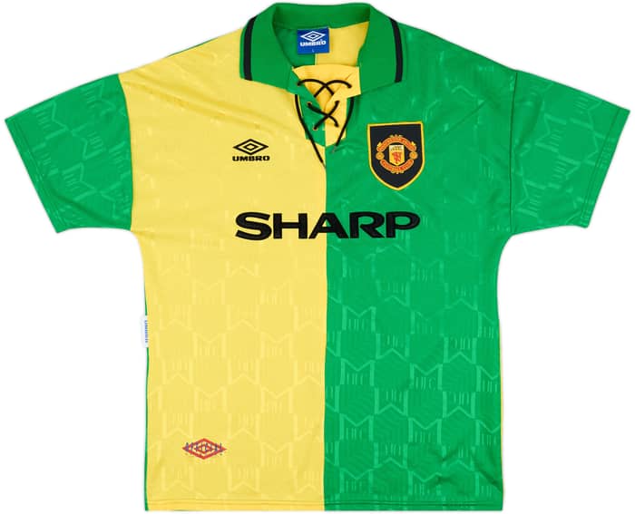 1992-94 Manchester United Third Shirt Cantona #7 - 10/10 - (L)