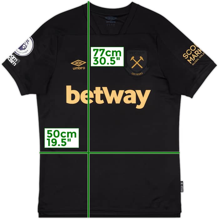 2020-21 West Ham Third Shirt Lingard #11 - 10/10 - (M)