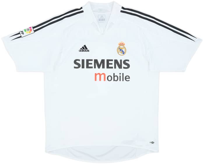 2004-05 Real Madrid Home Shirt Ronaldo #9 - 8/10 - (L)