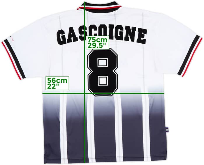1997-99 Rangers Away Shirt Gascoigne #8 - 9/10 - (L)