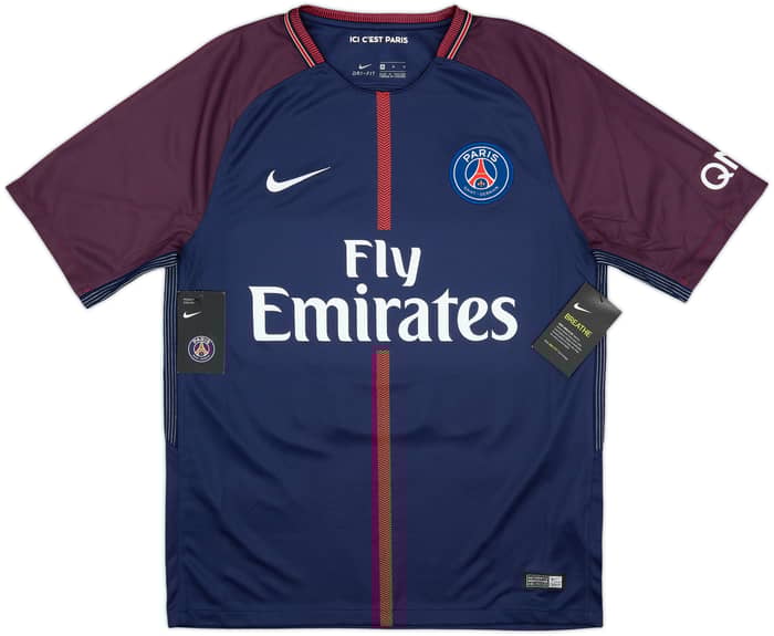 2017-18 Paris Saint-Germain Home Shirt Cavani #9 (M)