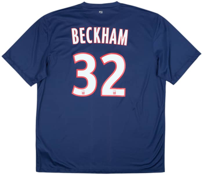 2012-13 Paris Saint-Germain Home Shirt Beckham #32 (XL)