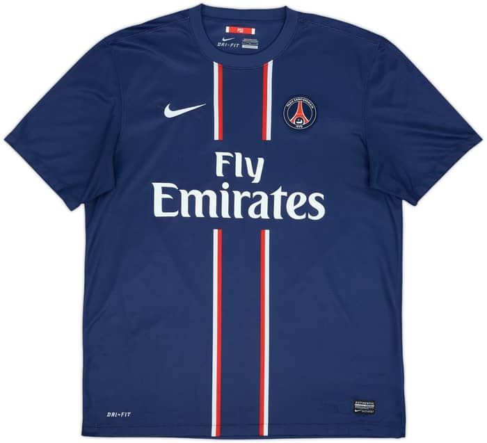 2012-13 Paris Saint-Germain Home Shirt Beckham #32 - 9/10 - (L)