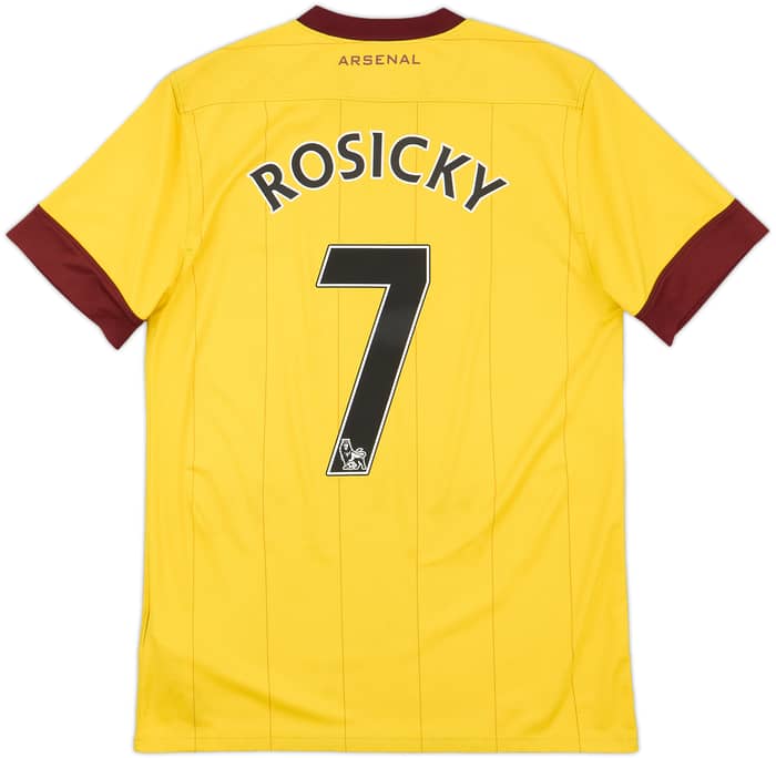 2010-13 Arsenal Away Shirt Rosicky #7 - 7/10 - (S)