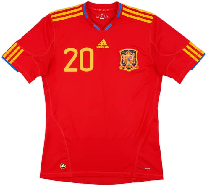 2009-10 Spain Home Shirt S.Cazorla #20 - 10/10 - (M)