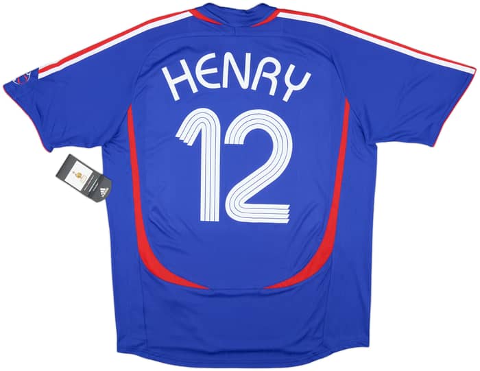 2006-07 France Home Shirt Henry #12 (L)
