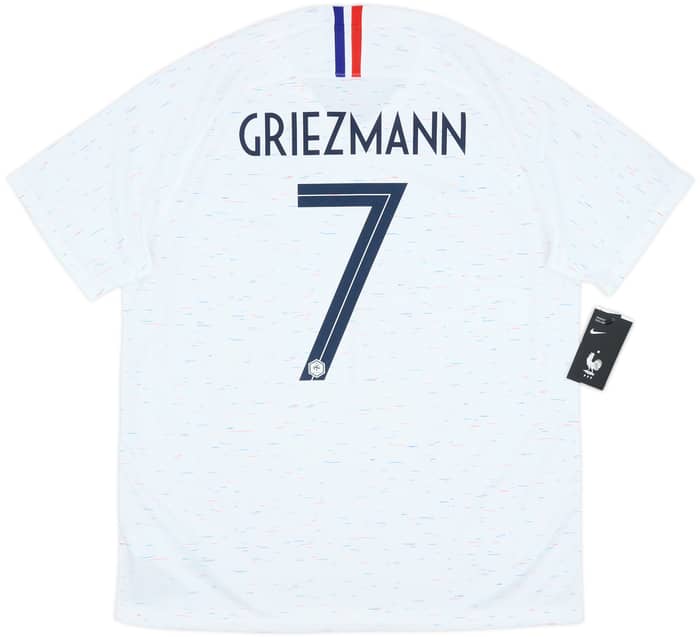 2018 France Away Shirt Griezmann #7 (XL)