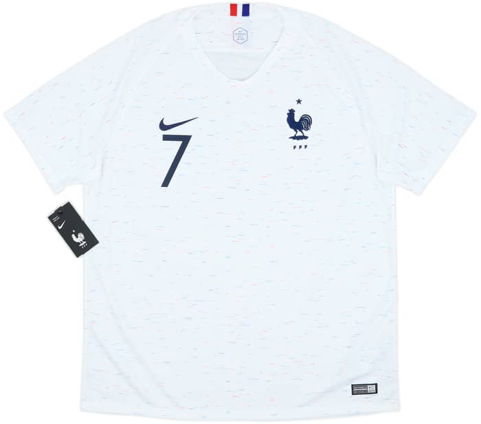 2018 France Away Shirt Griezmann #7 (XL)