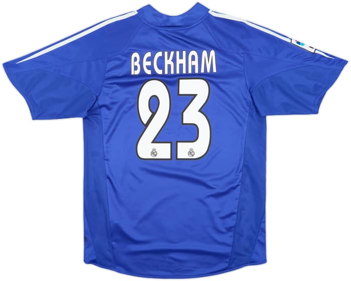 2004-05 Real Madrid Third Shirt Beckham #23 - 9/10 - (S)