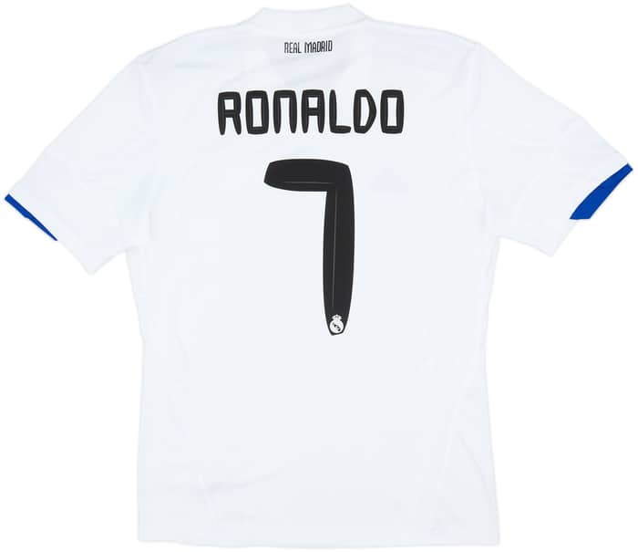 2010-11 Real Madrid Home Shirt Ronaldo #7 - 8/10 - (M)