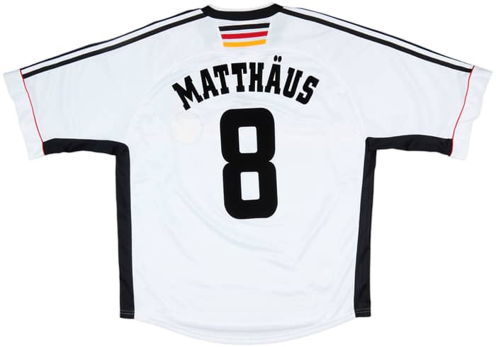 1998-00 Germany Home Shirt Matthaus #8 - 8/10 - (XXL)