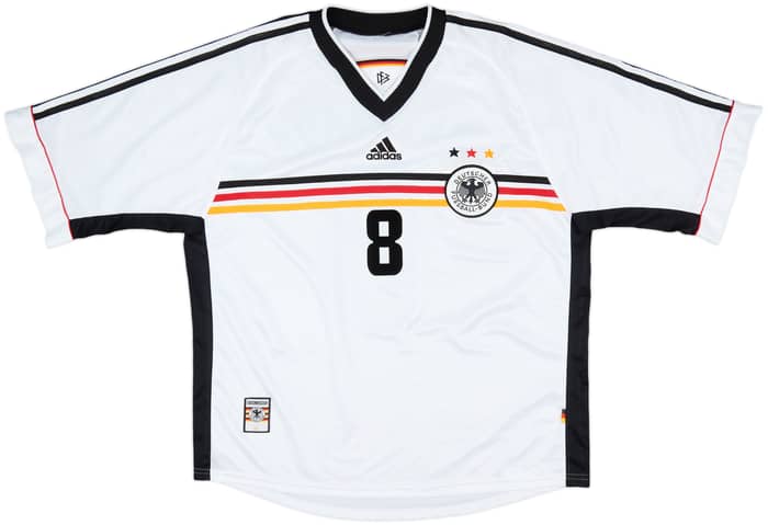 1998-00 Germany Home Shirt Matthaus #8 - 8/10 - (XXL)