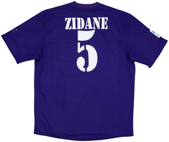 2001 Real Madrid Third Shirt Zidane #5 - 8/10 - (XL)