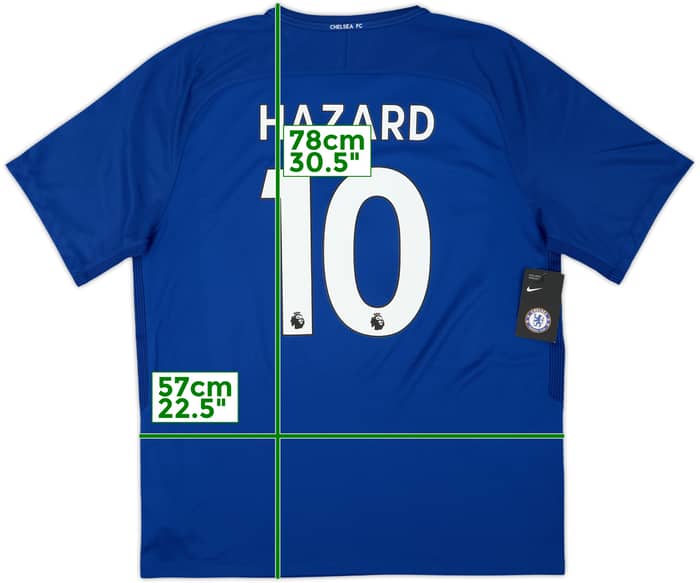 2017-18 Chelsea Home Shirt Hazard #10 (XL)