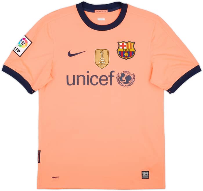 2009-10 Barcelona Away Shirt Messi #10 - 10/10 - (S)