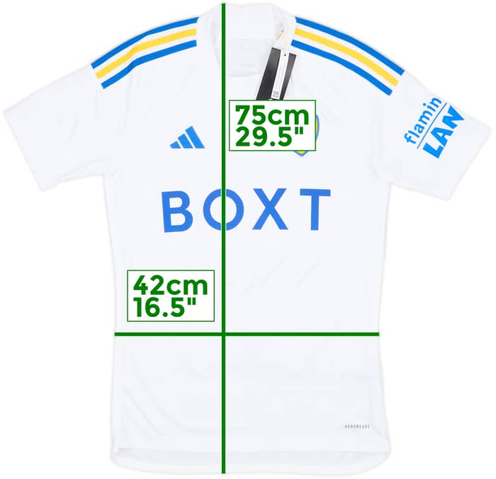 2023-24 Leeds United Home Shirt (XS)