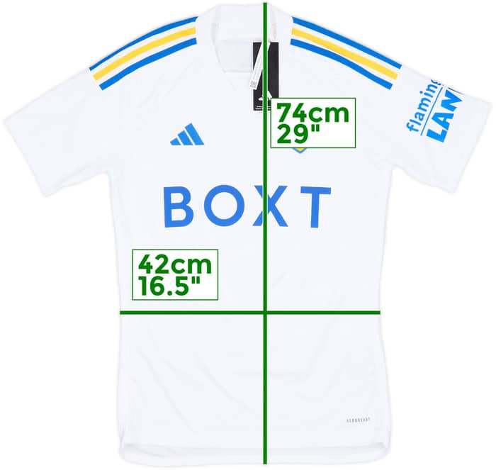 2023-24 Leeds United Home Shirt (XS)