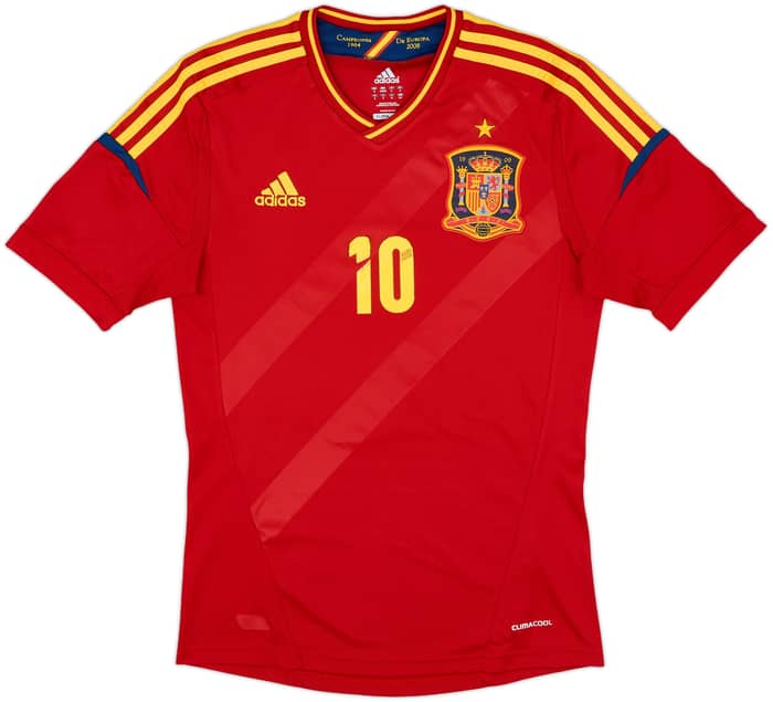 2011-12 Spain Home Shirt Fabregas #10 - 5/10 - (S)