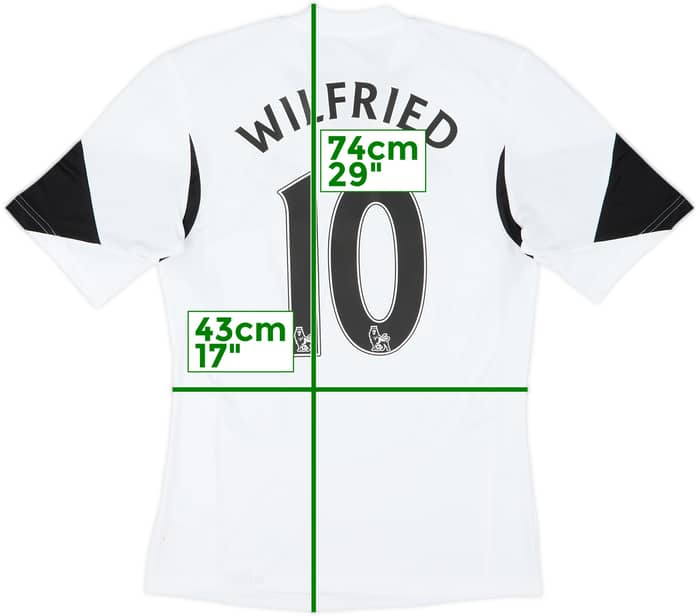 2013-14 Swansea Home Shirt Wilfried #10 (S)