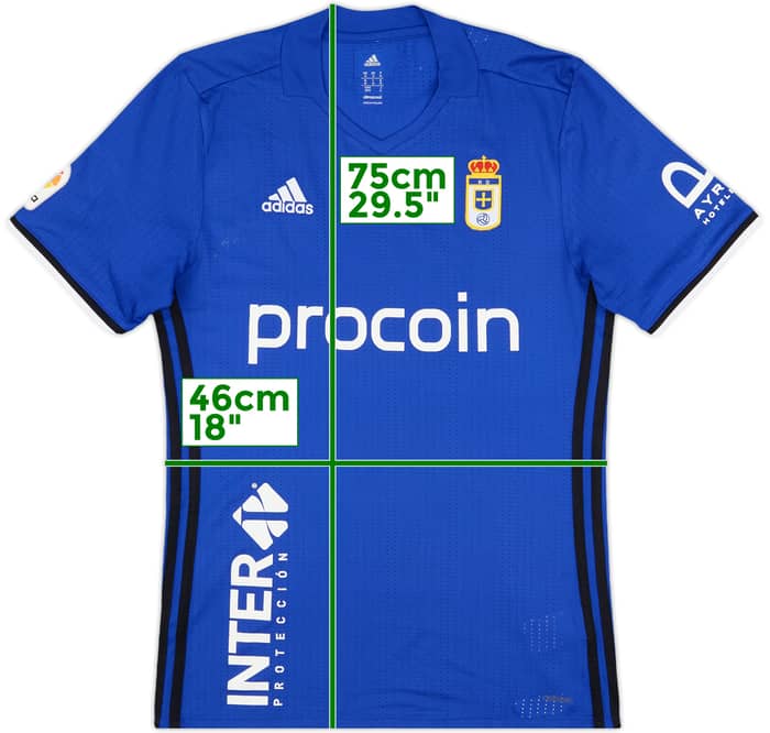 2016-17 Real Oviedo Home Shirt - 6/10 - (M)