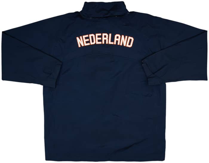 2008-10 Netherlands Nike Hooded Rain Jacket - 8/10 - (L)