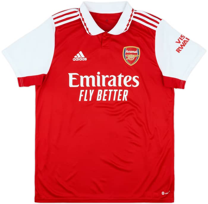 2022-23 Arsenal Home Shirt Saka #7 - 8/10 - (L)