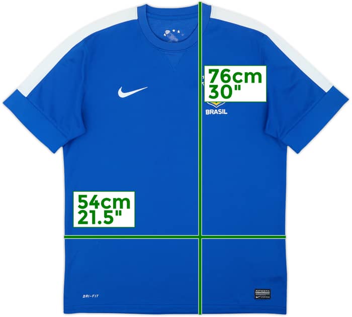 2013 Brazil Away Shirt - 8/10 - (L)