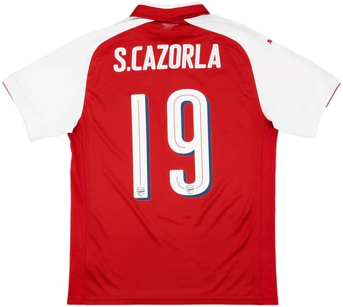 2017-18 Arsenal Home Shirt S.Cazorla #19 - 8/10 - (M)