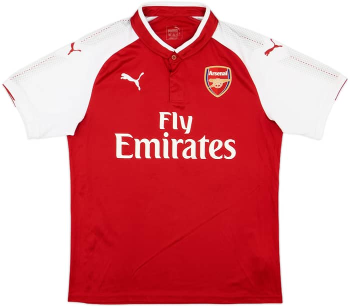 2017-18 Arsenal Home Shirt S.Cazorla #19 - 8/10 - (M)