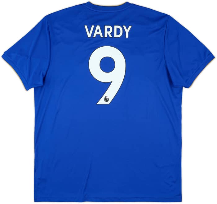 2018-19 Leicester Home Shirt Vardy #9 - 10/10 - (XL)