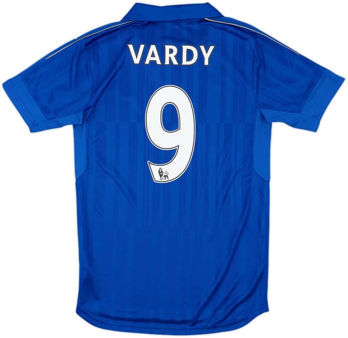 2016-17 Leicester Home Shirt Vardy #9 - 9/10 - (S)