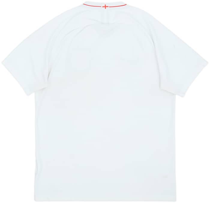 2018-19 England Home Shirt - 4/10 - (L)