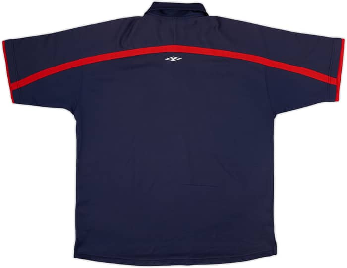 2002-03 England Umbro Polo Shirt - 8/10 - (XL)