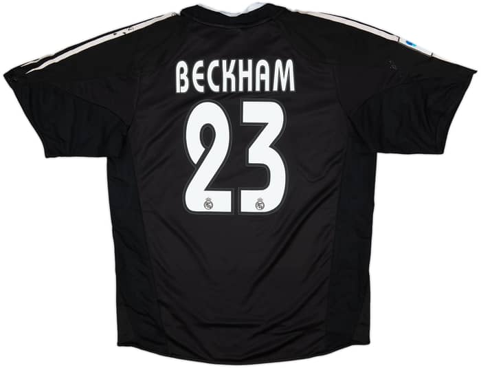 2004-05 Real Madrid Away Shirt Beckham #23 - 7/10 - (M)