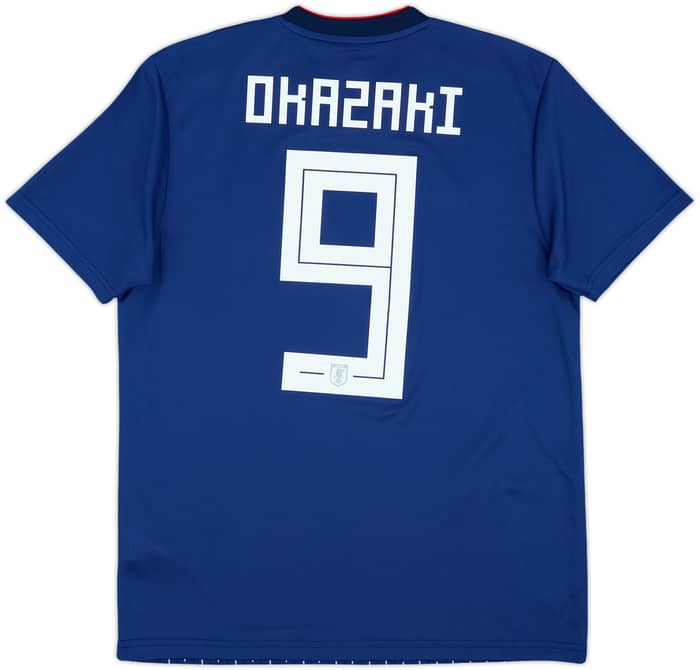 2018-19 Japan Home Shirt Okazaki #9 - 9/10 - (L)