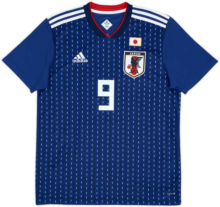 2018-19 Japan Home Shirt Okazaki #9 - 9/10 - (L)