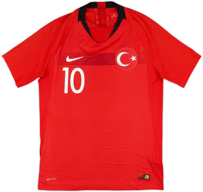 2018-19 Turkey Authentic Home Shirt Calhanoglu #10 - 6/10 - (M)