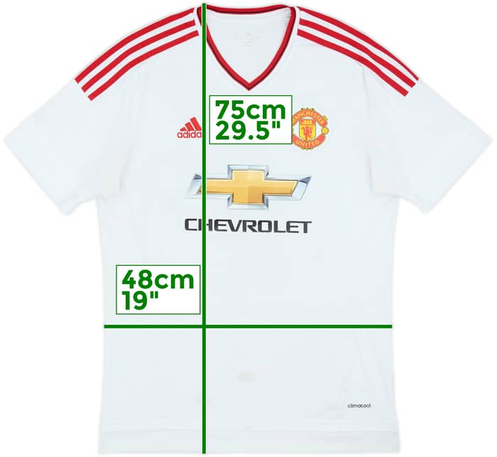 2015-16 Manchester United Away Shirt - 5/10 - (M)