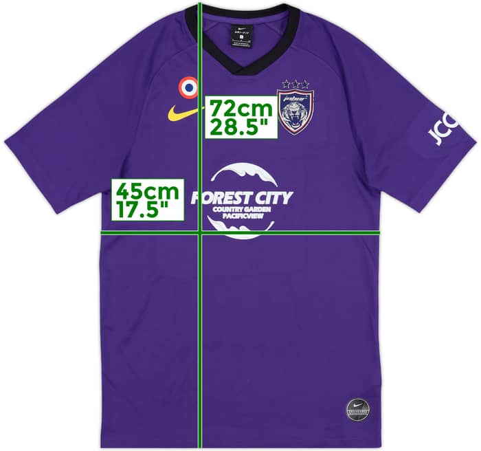 2019-20 Johor Darul Ta'Zim Away Shirt - 9/10 - (S)
