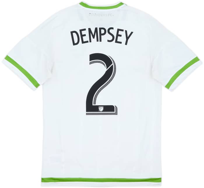 2015-16 Seattle Sounders Player Issue Away Shirt Dempsey #2 - 7/10 - (M)